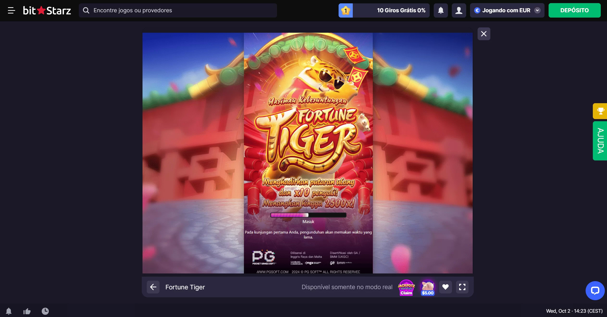 bitstarz fortune tiger
